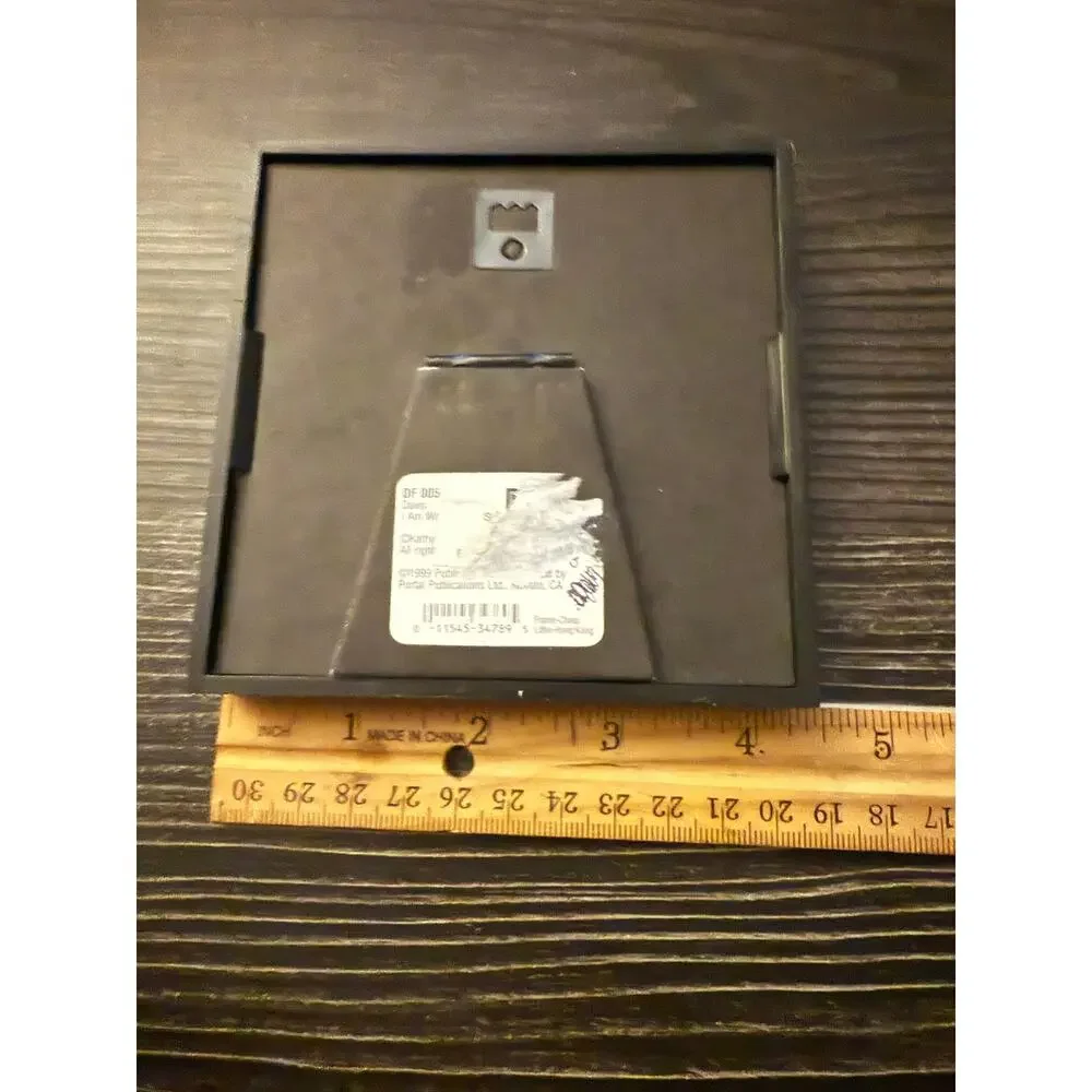 6/$25 Vintage “I am Woman..” Shadow Box Photo Frame